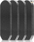 Flutesan 80 Pcs Stainless Steel Foot File Refills 180 Grit Replacement Pads by Flutesan