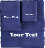 Personalize Your Towels with Custom Embroidery: Names, and Initials. Perfect - Image 2