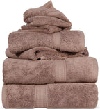 Superior Egyptian Cotton Pile 6-Piece Towel Set, 2 Bath, 2 Hand, 2 Face - Image 2