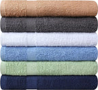 Towel and Linen Mart 100% Cotton 6 Pack Bath Towel Set, Quick Dry, Super - Image 4