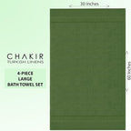 Chakir Turkish Linens 100% Cotton Premium Turkish Towels - Image 5