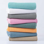 MICROFI Microfiber Waffle Bath Towels, 3 Pieces, Fast Drying, Lint Free - Image 6
