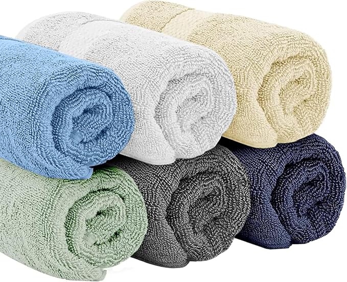 White Classic Luxury Multicolor Hand Towels - Image 5