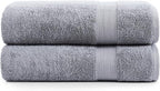 LANE LINEN 100% Long Staple Cotton Bath Sheets Set of 2 by LaneLinen