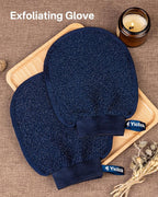 Yiclick Heavy Exfoliating Gloves, Exfoliating Body Scrubber Exfoliator - Image 2