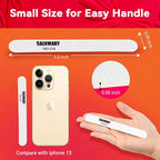 Professional Disposable Small Nail Files 180/240 Grit Double Sided White Emery - Image 2