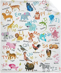 Animal Fruit Flannel Fleece Blanket Throw Couch Microfiber Soft Cozy by DOREALA