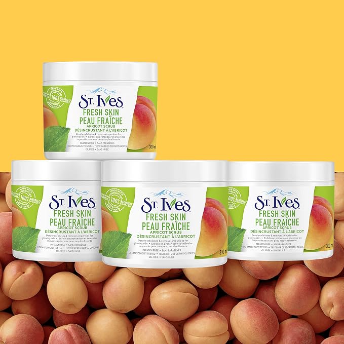 St. Ives Fresh Skin Facial Scrub 300ml/10.14 Fl.oz {Imported from Canada} - Image 9