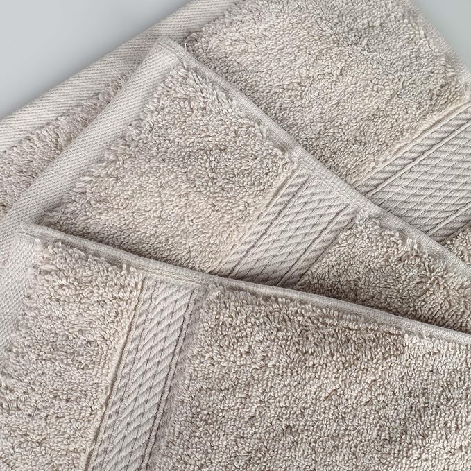 Superior Egyptian Cotton Pile 9 Piece Towel Set, Includes 3 Bath, 3 Hand - Image 6