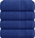 Belizzi Home 4 Pack Bath Towel Set 27x54, 100% Ring Spun Cotton, Ultra Soft by Unknown