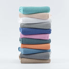 MICROFI New Microfiber Waffle Bath Towels, 3 Pieces, Fast Drying, Lint Free - Image 6