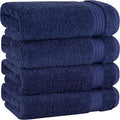 Cotton Paradise Hand Towels for Bathroom, 100% Cotton Turkish 4 Piece Hand by UNITEDHOMETEXTILE