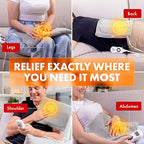 TheraCare Digital 12” x 15” Heating Pad | Moist & Dry Heat | Wide Range - Image 4