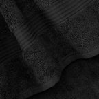 Cotton Paradise Black 6 Piece Towel Set, 100% Cotton Turkish Towels - Image 4