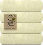 Softolle Luxury Bath Towels Set of 4 | Towels by Softolle