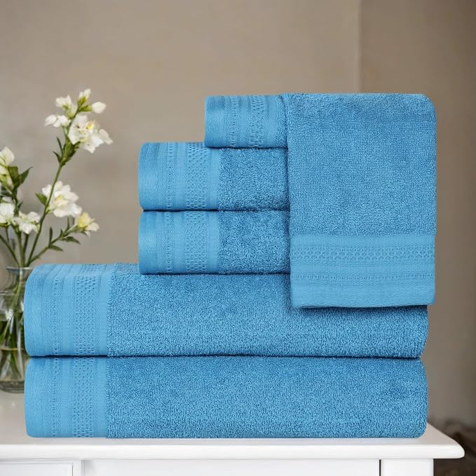 Superior Honeycomb Cotton Medium Weight Towels, by SUPERIOR