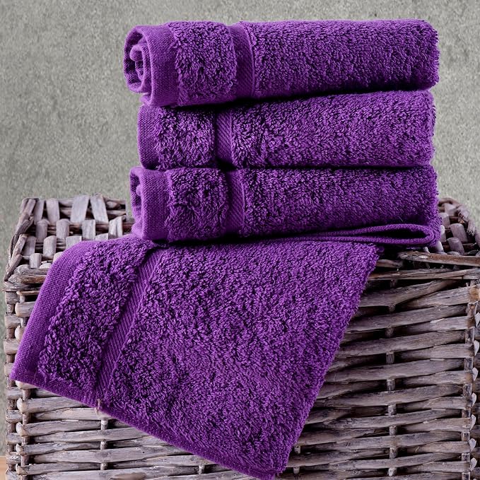 Hawmam Linen Luxury Cotton Washcloths 13x13 Inch - Image 5