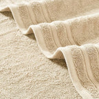 Modern Threads 6 Piece Cotton Bath Towel Set – Ultra Soft 550 GSM Towels – - Image 3