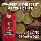 Old Spice Refreshing Body Wash for Men, 3X Defense, 24/7 Shower Fresh - Image 7