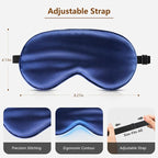 Sleep Mask Silk Eye Mask for Men Sleeping Mask, Adjustable Elastic Strap for - Image 6