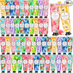 50 Pack Hand Cream Gift Set for Women, Bulk Mini Hand Lotion Teacher by YUEONEWIN