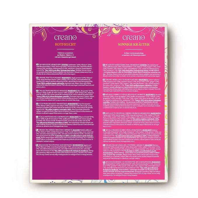 Creano Organic Herbal & Fruit Tea Gift Set - Image 3