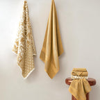 Modern Threads Botanical Vine 6-Piece 100% Cotton Towel Set – Reversible Yarn - Image 2