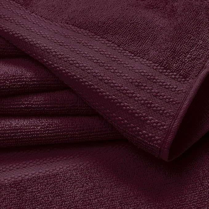 GLAMBURG Ultra Soft 8-Piece Towel Set - Image 2