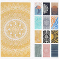 FESHKA Sand Proof Turkish Beach Towel – Oversized, Quick Dry & Lightweight by FESHKA