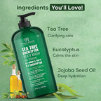 Botanic Hearth Eucalyptus & Tea Tree Body Wash – Refreshing & Invigorating - Image 4