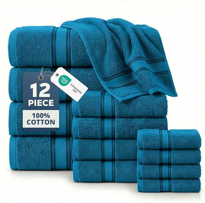 LANE LINEN Luxury Bath Towels Set by LaneLinen