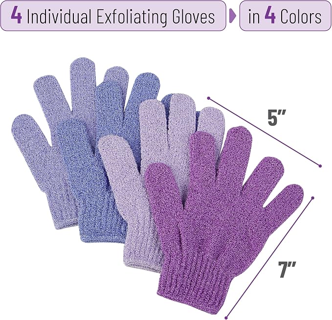 Slick- Exfoliating Gloves, Skin Exfoliator - Image 2
