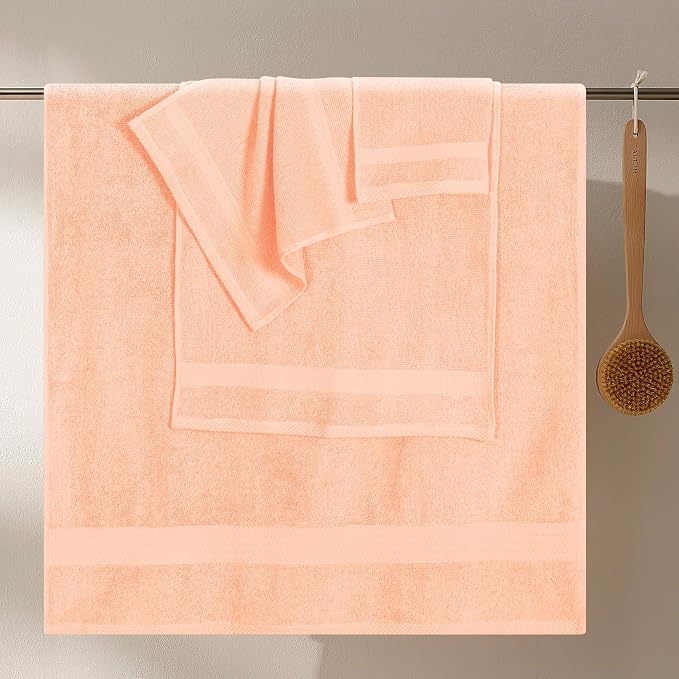 GLAMBURG Ultra Soft 8-Piece Towel Set - Image 3