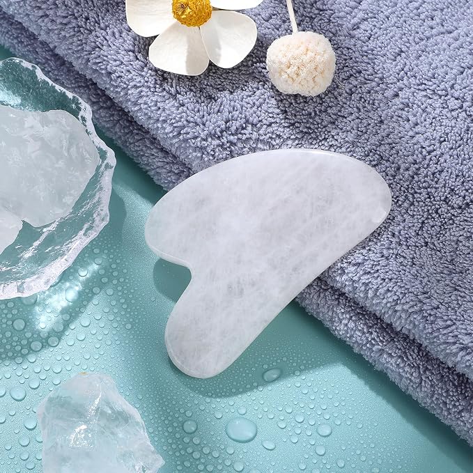 Guasha Tool for Face: White Jade Gua Sha Facial Tools - Image 8
