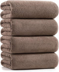Lumimi Towels 4 Pack Microfiber Bath Towel Set Very Soft Lightweight Quick Dry by Lumimi
