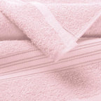 BOUTIQUO Ultra Soft 3 Pack Cotton Towel Set, Contains a Bath Towels 28x55 inch - Image 2