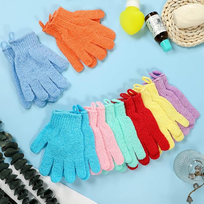 Bath Gloves, Body Scrub Gloves - Image 6