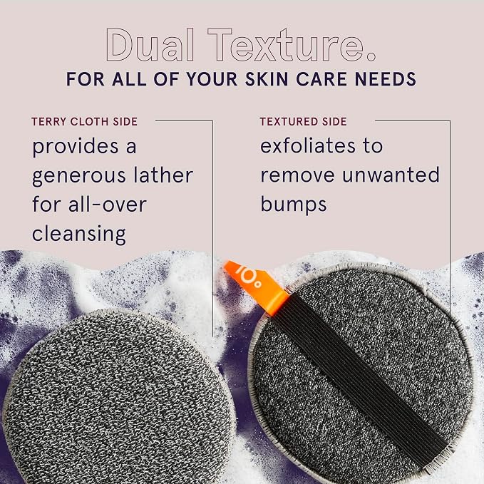 Cleanlogic Detoxify Purifying Charcoal Infused Exfoliating Body Scrubber - Image 5