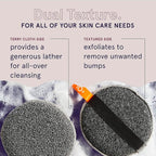 Cleanlogic Detoxify Purifying Charcoal Infused Exfoliating Body Scrubber - Image 5