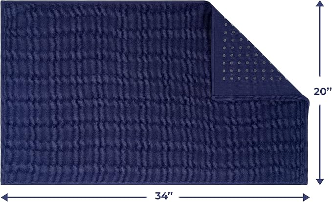 Cotton Paradise 100% Cotton Non Slip Bath Mats - Image 3