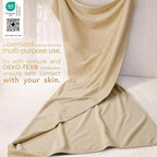 Cotton Paradise 100% Cotton 40x80 Oversized Bath Sheet, Extra Large Turkish - Image 3