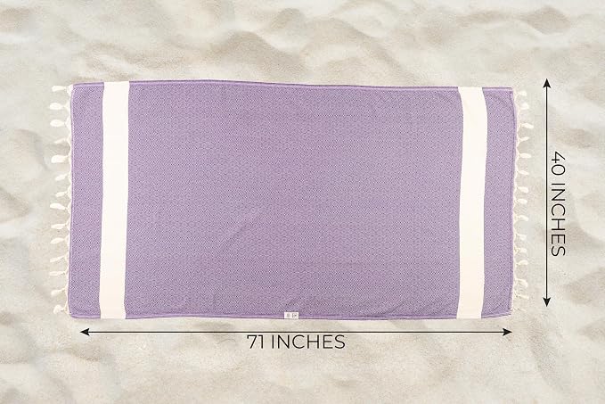 Turkish Beach Towel Oversized Clearance XL 40x71- Sand Free - Image 6