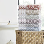 Modern Threads Monroe 6-Piece 100% Cotton Towel Set – Reversible Yarn Dyed - Image 4