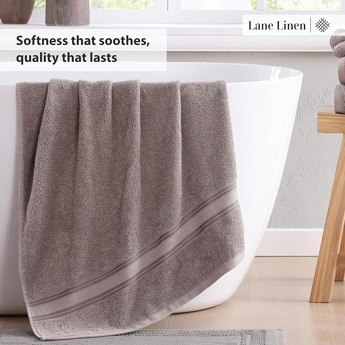 LANE LINEN Luxury Bath Towels Set - Image 4