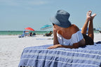 Bersuse Towels Anatolia XL Beach Blanket Throw Blanket Turkish Towel 100% - Image 4