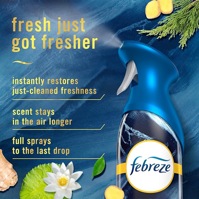 Febreze Air Mist, Luxe Air Freshener Spray, Odor Fighting Room Spray, Deodorizer - Image 3