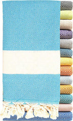 Turkish Beach Towel Oversized Clearance XL 40x71- Sand Free by RaySilver