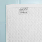 COTTON CRAFT- Euro Spa Set of 2 Luxury Waffle Weave Bath Sheets, Oversized Pure - Image 2