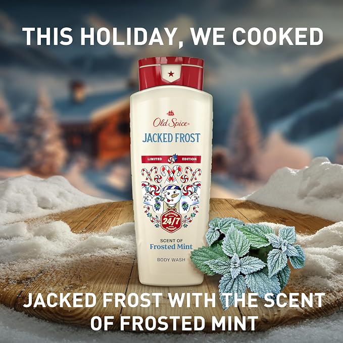 Old Spice Body Wash for Men, Holidudes Holiday Edition, 24/7 Holiday Freshness - Image 7