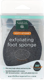 Earth Therapeutics Soft Stone Exfoliating Foot Sponge by EarthTherapeutics